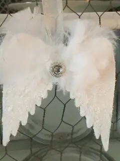 How To Make Angel Wings Ornaments Our Crafty Mom
