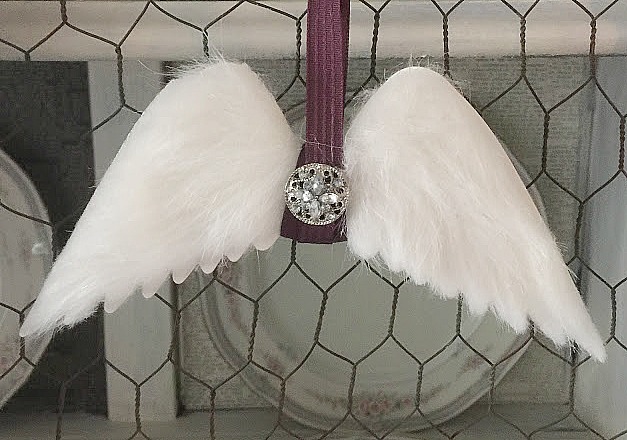 How To Make Angel Wings Ornaments Our Crafty Mom 