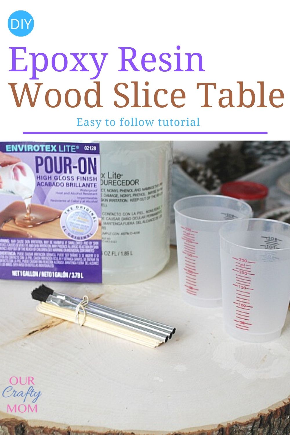 How To Make A Gorgeous DIY Resin Wood Table With A Live Edge