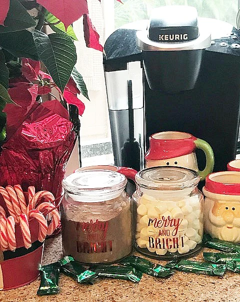 Quick and Easy Hot Cocoa Bar Our Crafty Mom #12daysofchristmas