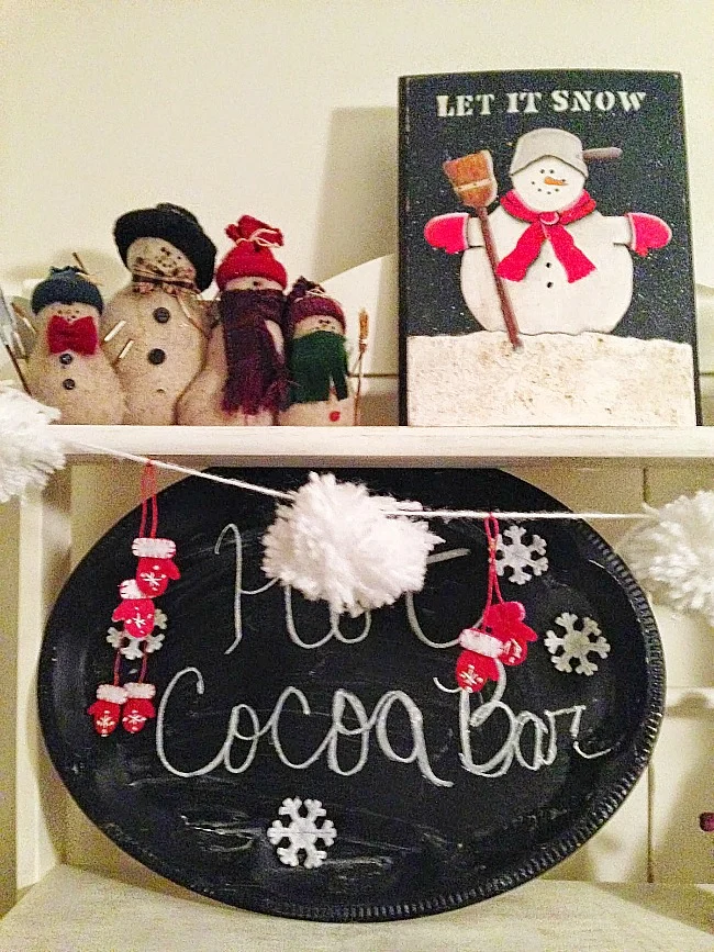 Quick and Easy hot cocoa bar our crafty mom 
