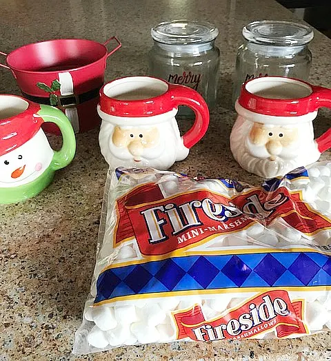 Quick and Easy hot cocoa bar our crafty mom #12daysofchristmas