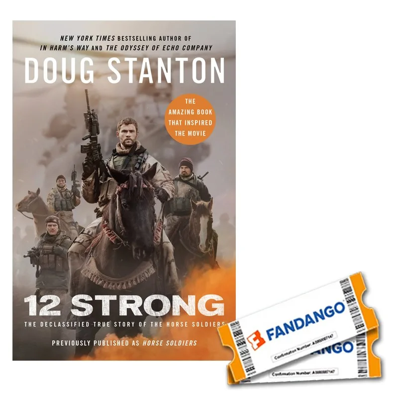 12 Strong Movie Ticket and Book Giveaway - Our Crafty Mom #12strongmovie #ad #rwm