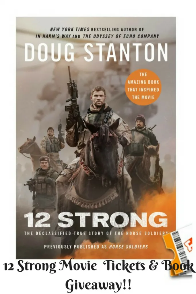 12 Strong Movie Tickets & Book Giveaway!!