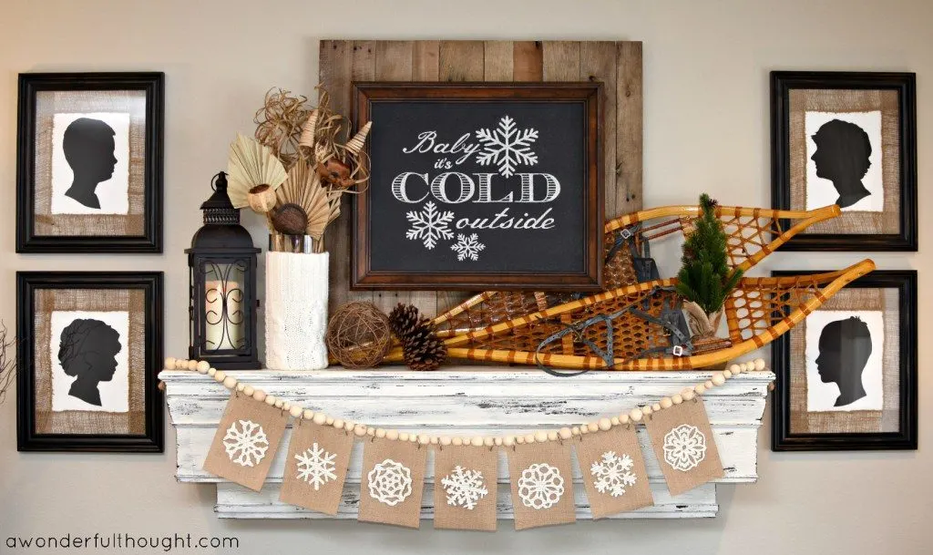 15 Winter Decorating Ideas Merry Monday #186 #mm Our Crafty Mom