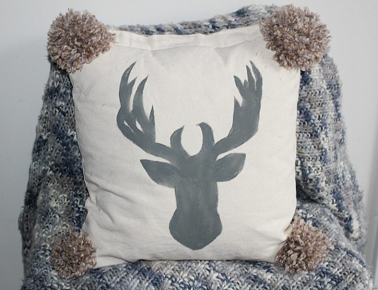 How To Make A DIY Pom Pom Pillow Our Crafty Mom