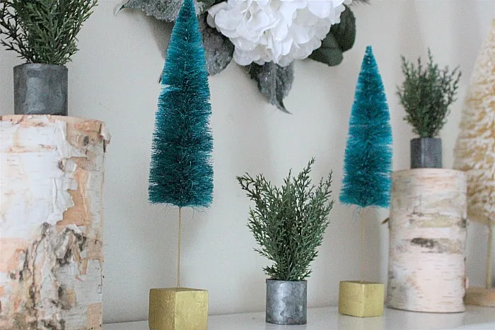 Decorate Your Mantel For Winter Our Crafty Mom #decorateyourmantel #wintermantel #winterdecor 