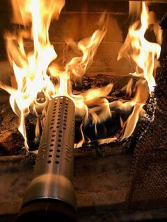 How To Light Your Wood Fireplace The Easy Way & GIVEAWAY!! Our Crafty Mom #giveaway #sponsored #homeright #firestarter