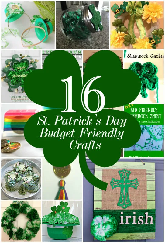 St. Patrick's Day Dollar Tree Blog Hop Our Crafty Mom #dollarstore #stpatricksday