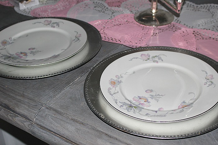 Set A Romantic Tablescape Our Crafty Mom