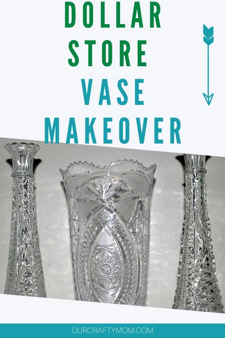 diy dollar store vase makeover