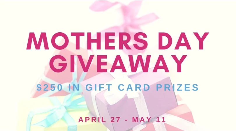Mother’s Day Giveaway - $250 In Gift Card Prizes Our Crafty Mom #giveaway #giftcards #mothersday #prizes