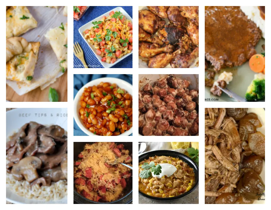 10 Easy To Make Crock Pot Dinner Recipes Our Crafty Mom #merrymonday #crockpot #slowcooker #recipes