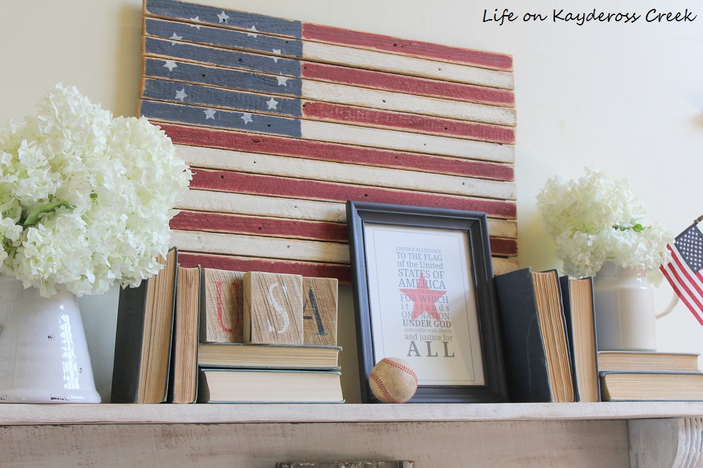 Quick And Easy Red, White & Blue Crafts And Home Decor