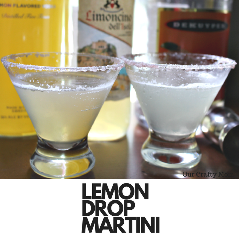 How To Make The Perfect Lemon Drop Martini Our Crafty Mom #summercocktails #cocktailrecipes #lemondropmartini