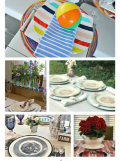 Summer Tablescape Features