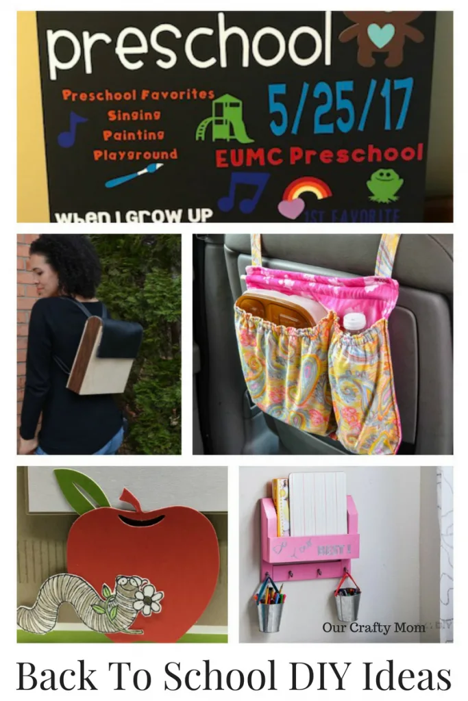 Back To School DIY Ideas Merry Monday Our Crafty Mom