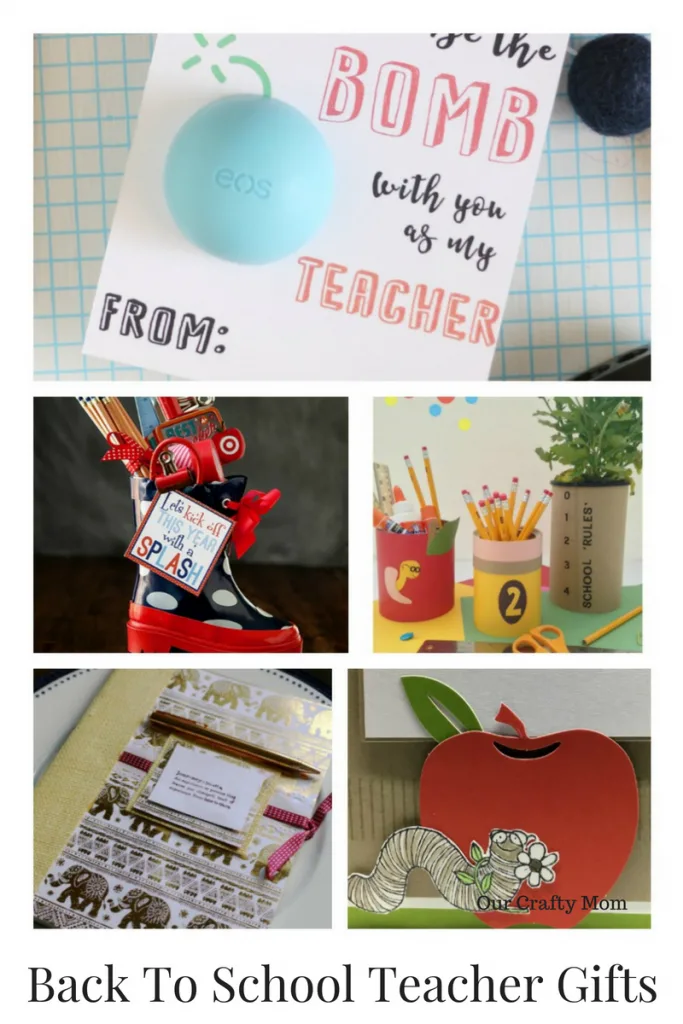 Back To School Teacher Gifts Our Crafty Mom