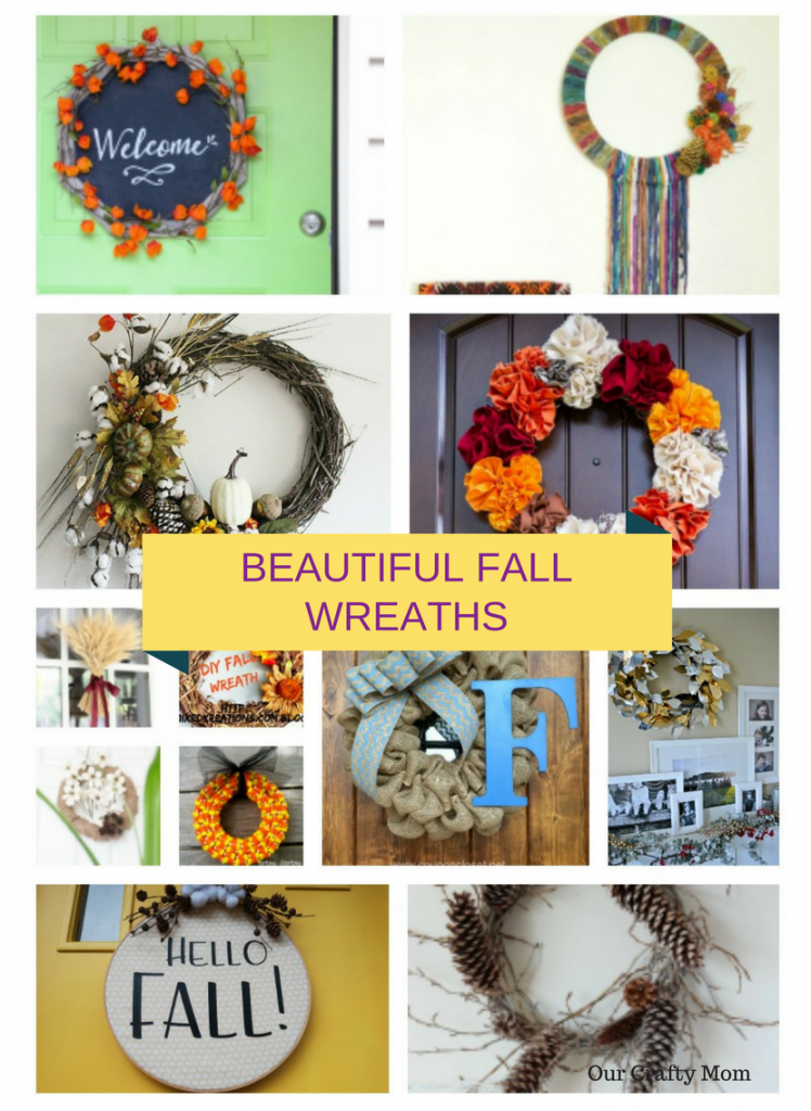 50 Beautiful Fall Wreaths Our Crafty Mom