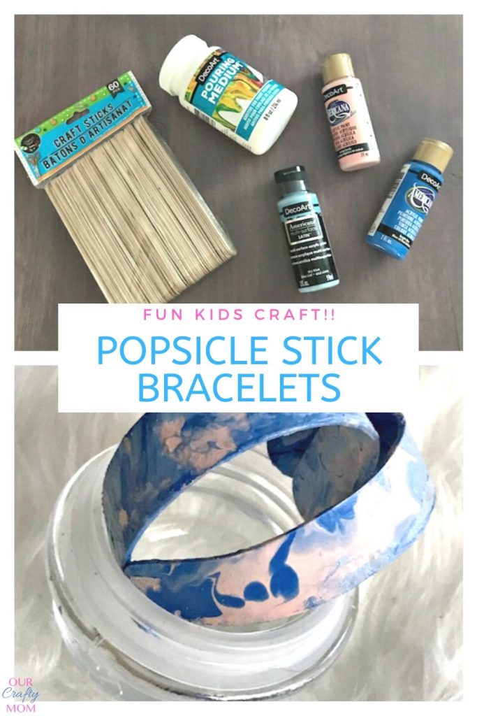 popsicle stick bracelets collage