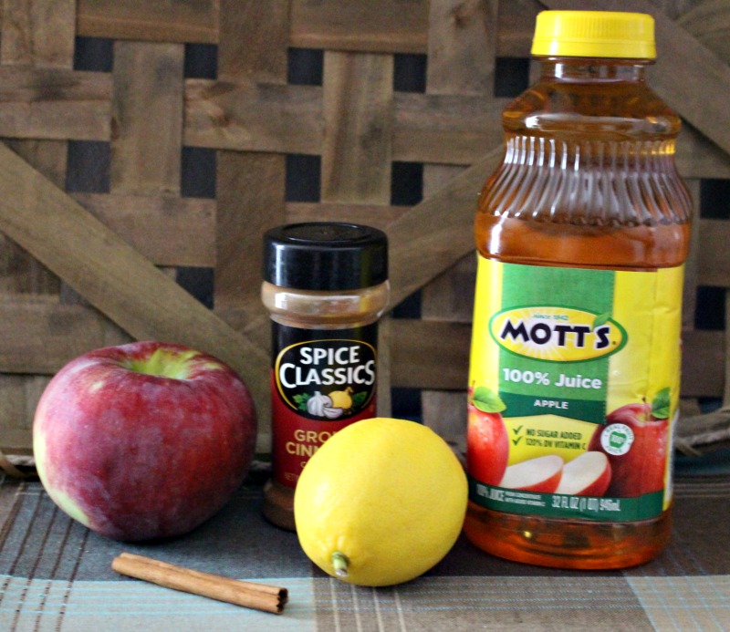 Apple Cinnamon Mezcal Margarita Ingredients