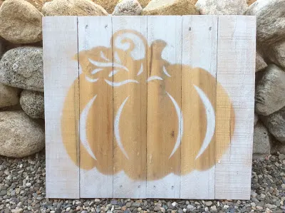 Fall Pallet Sign