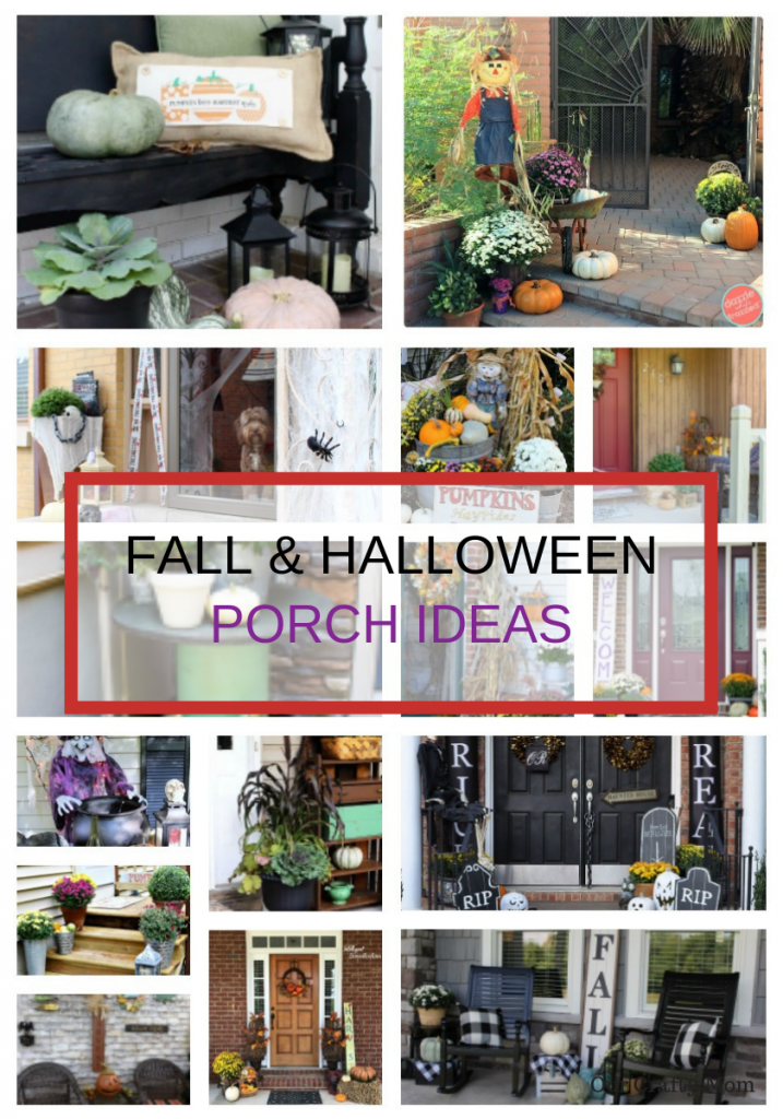 Fall & Halloween Porch Ideas Our Crafty Mom