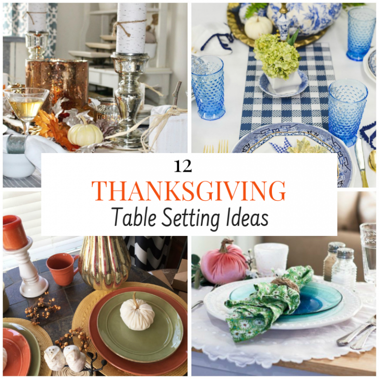 12 Ideas For A Beautiful Thanksgiving Tablescape
