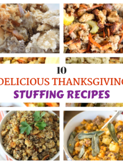 10 Delicious Thanksgiving Bread Recipes #ourcraftymom #thanksgivingrecipes #stuffingrecipes