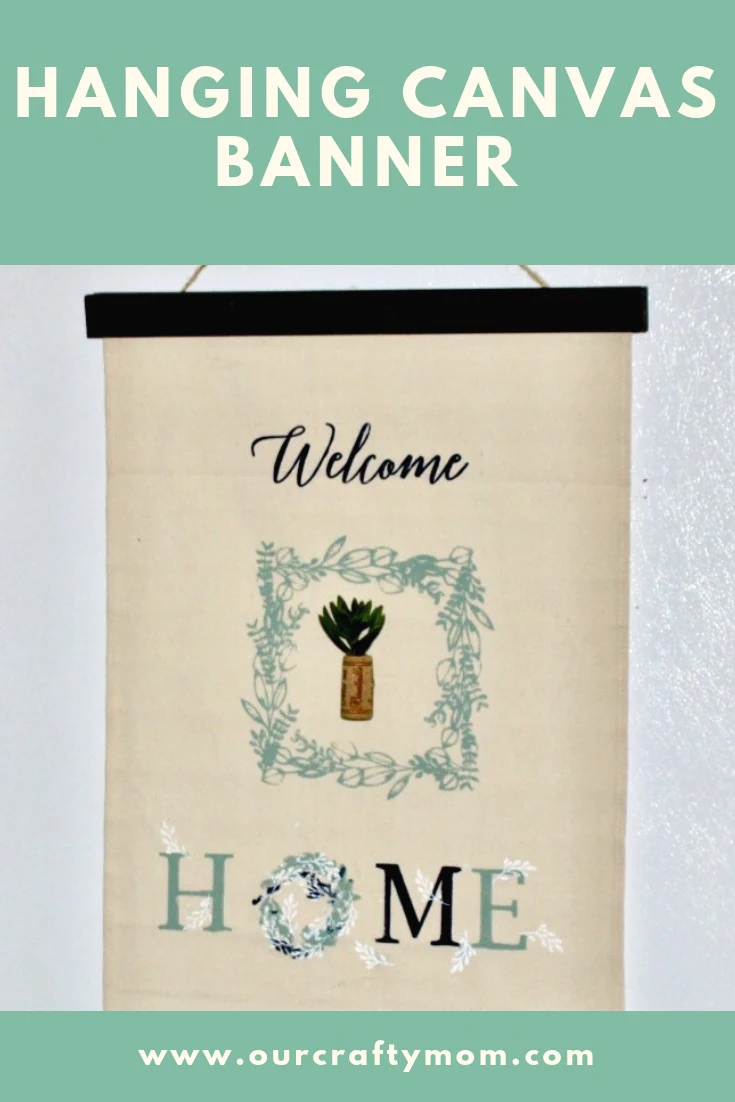 HANGING CANVAS BANNER