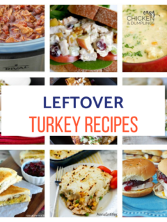 10 Simple And Delicious Leftover Turkey Recipes Featured at Merry Monday Our Crafty Mom