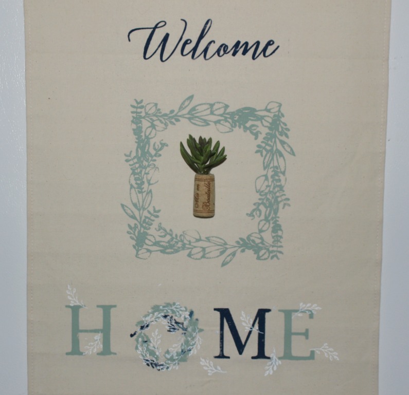 Create A Beautiful DIY Canvas Hanging Banner Our Crafty Mom