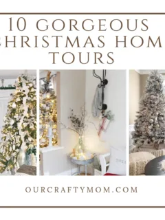 10 gorgeous christmas home tours Our Crafty Mom