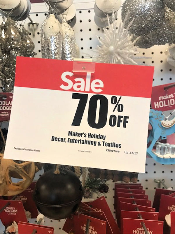 After Christmas Sale Ornaments