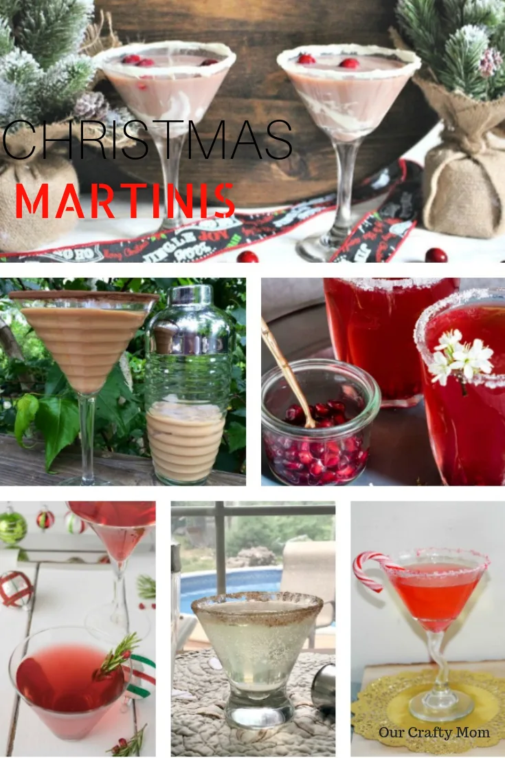 60+ Christmas Cocktails Our Crafty Mom #martinirecipes