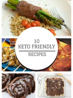10 Keto Friendly Recipes Round Up Collage