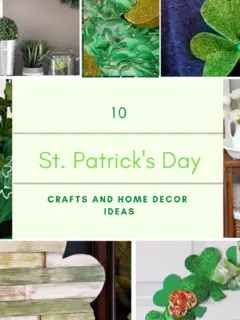 10 St. Patrick's Day Crafts & Home Decor Our Crafty Mom #stpatricksday