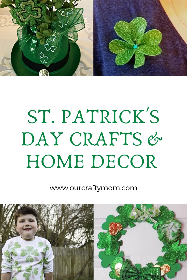 St. Patrick's Day Crafts And Home Decor #ourcraftymom #stpatricksday