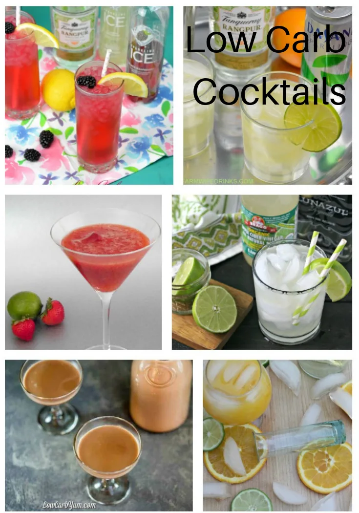 Tropical Cocktails Low In Carb #ourcraftymom