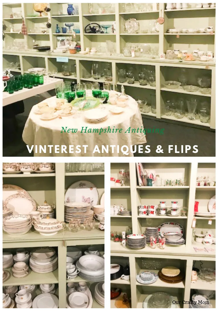 Antiquing in New Hampshire Vinterest Antiques #ourcraftymom #visitnewhampshire