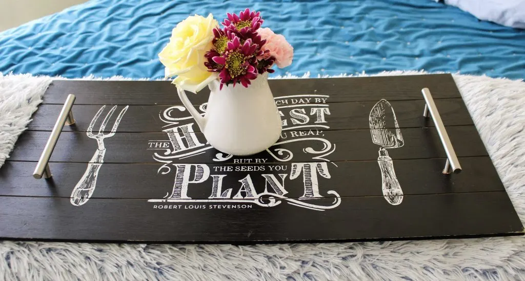 DIY Mother's Day Serving Tray Our Crafty Mom