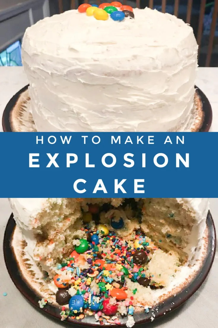 explosion cake