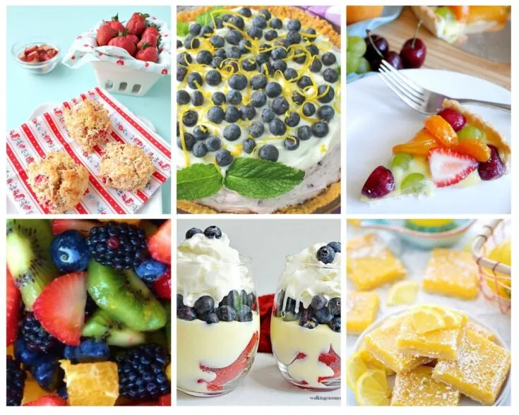 summer fruit desserts