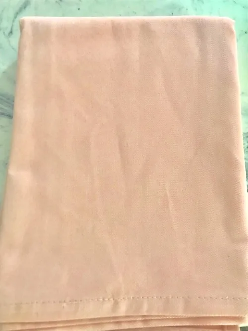 Pink napkins from summer subscription box
