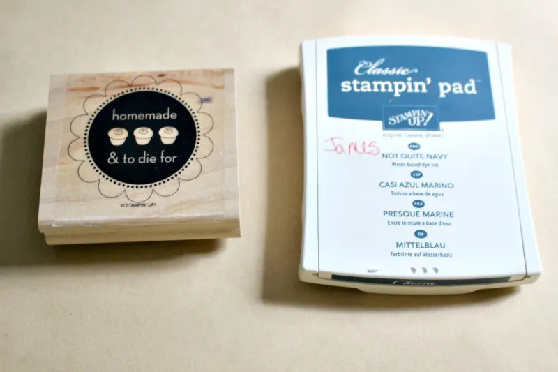rubber stamp supplies for party favors