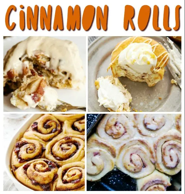 Cinnamon rolls pin image