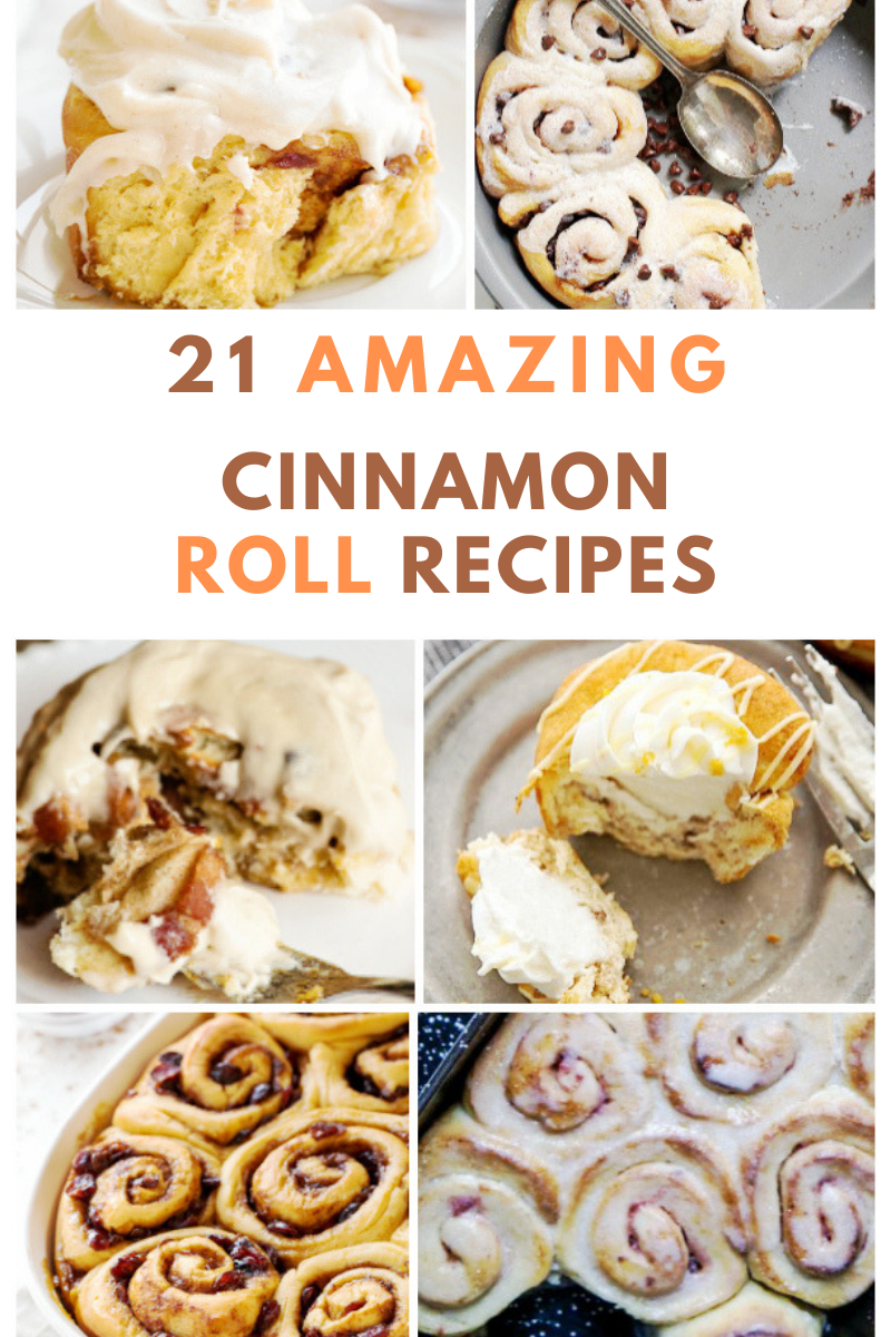 21 cinnamon rolls recipes