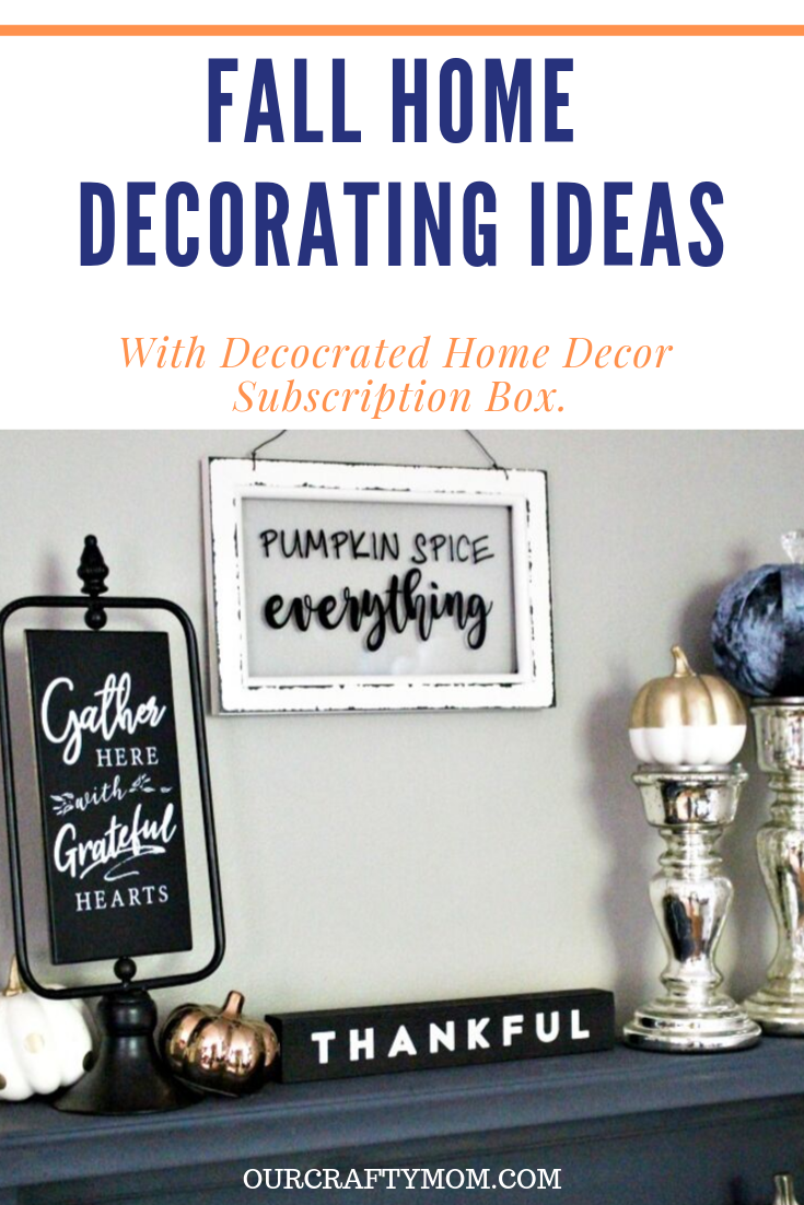 fall home decorating ideas with decocrated