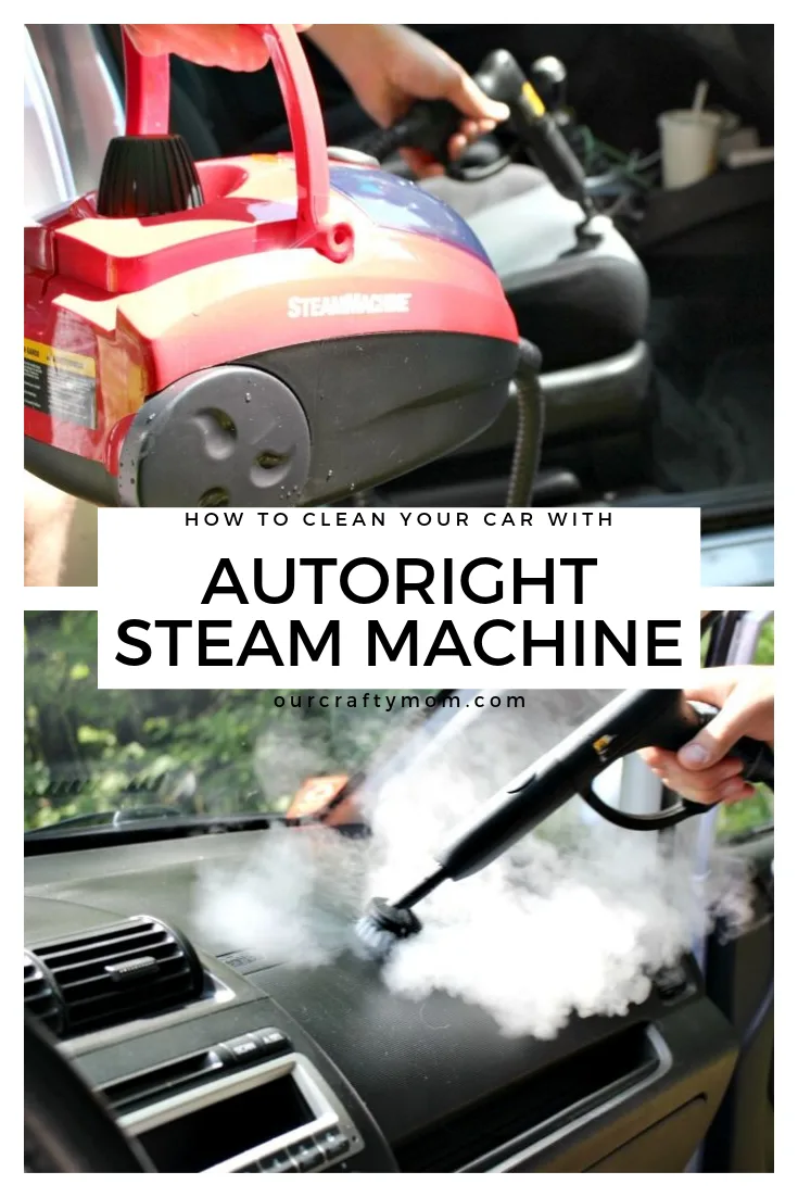 How To Steam Clean Your Car Easily Clean Your Car With AutoRight Steam Machine & Giveaway