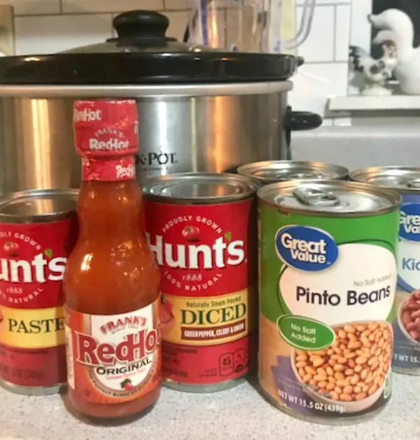 ingredients for classic chili